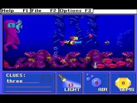 underwater computer game 2000s